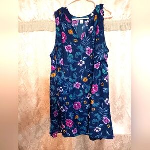 Old Navy Blue and Pink Summer Dress